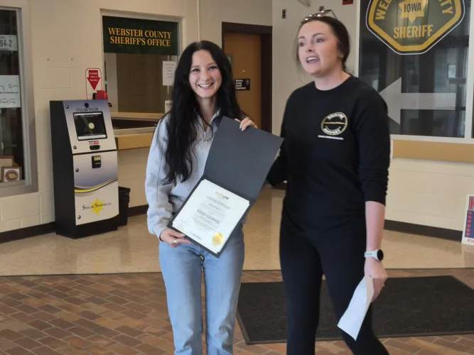 Webster County dispatcher honored by national group